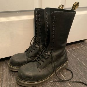 14 Eye Steel Toe Doc Martens